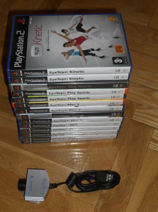 3 JUEGOS EYE TOY + LA CAMARA PARA PS2. VER LISTADO
