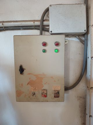 Cabina de pintura con aspiración