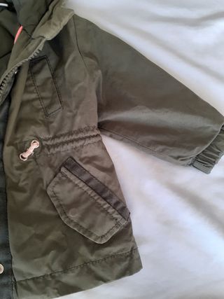Chaqueta bebé entretiempo Zara 9/12 meses