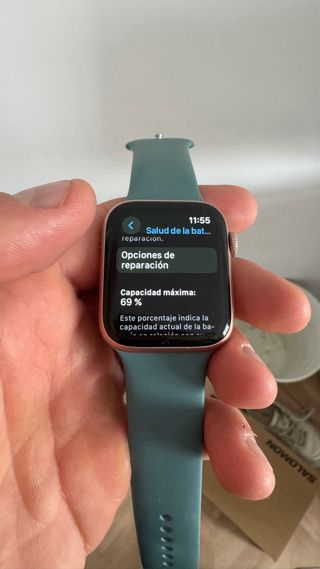 Apple Watch Serie 5 44mm + correas