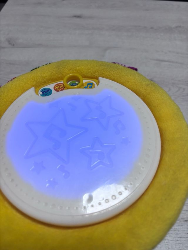 Tambor de juguete con luces y sonidos