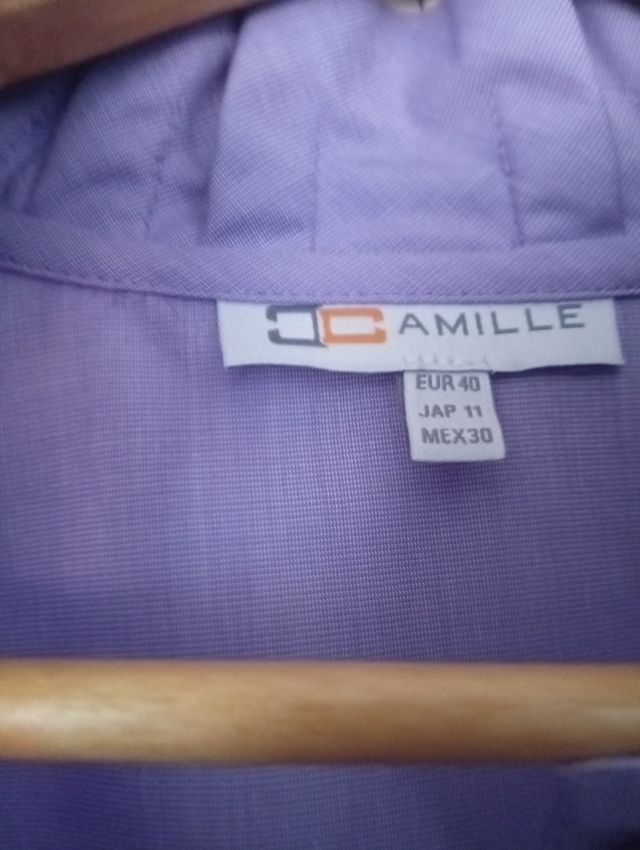 Blusa Camille T M Lazo Morado