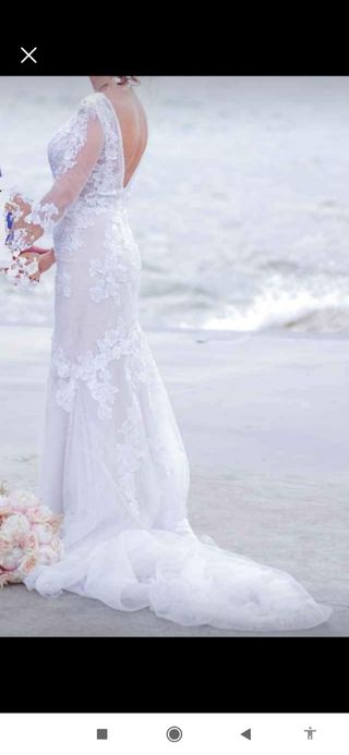 Nicole Abito da Sposa Bianco