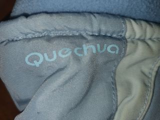 Guantes de Nieve Quechua Azul y Blanco