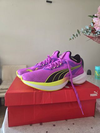 Zapatillas Running Puma Conduct Pro Morado/Amarill