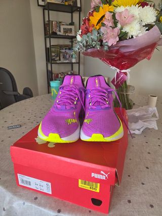 Zapatillas Running Puma Conduct Pro Morado/Amarill