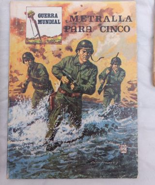 Lote Comics de Guerra x5