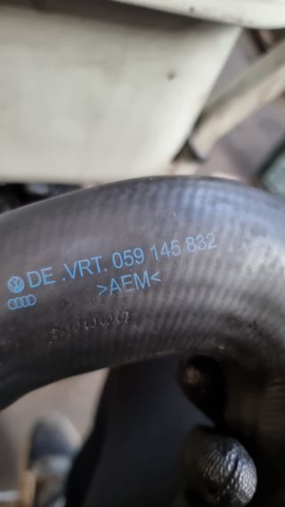 TUBO INTERCOOLER VOLKSWAGEN PASSAT B5 2.5 TDI 2003