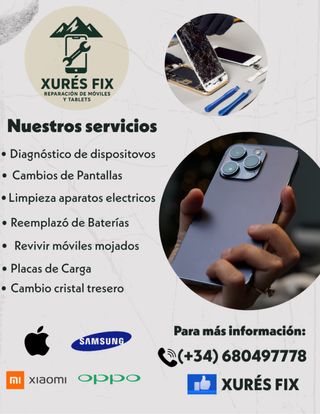 Reparacion de móviles y tablets