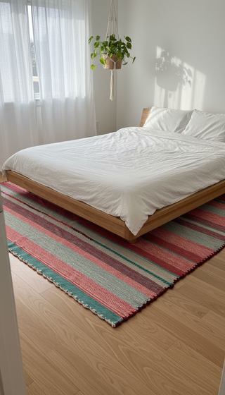 tappeto decorativo fatto a mano