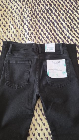 Pantalón Guess Negro ANNETTE Skinny