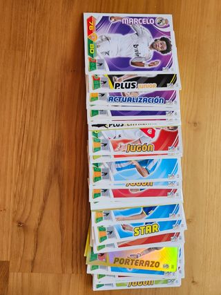 Lote cromos fútbol la LigaBBVA 2011/2012