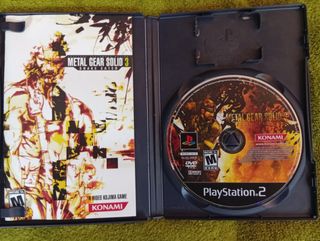 Metal Gear Solid 3 Snake Eater PS2 USA NTSC 2005