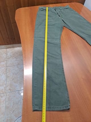 Pantalón Levi's 501 Hombre Talla M Verde Oliva