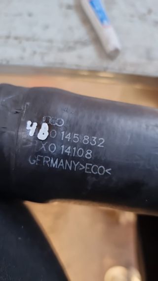 TUBO INTERCOOLER AUDI A6 1.8 T 2000