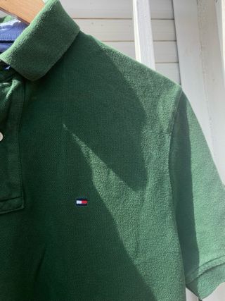 Polo Tommy Hilfiger Talla S Verde