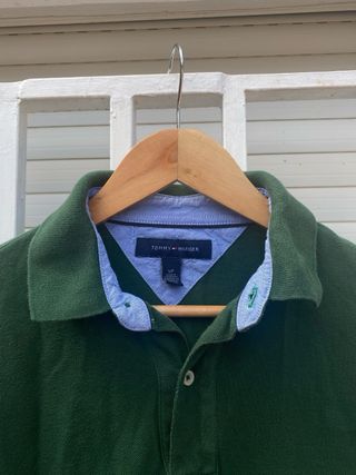 Polo Tommy Hilfiger Talla S Verde