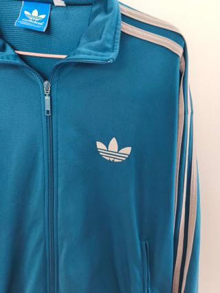 Chaqueta chándal vintage Adidas Originals azul T.L