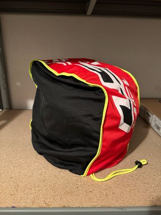 Casco LS2 Pioneer Negro/Rojo tala L