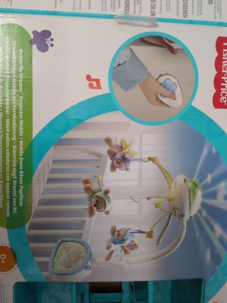 Móvil Cuna Ositos Voladores Fisher-Price