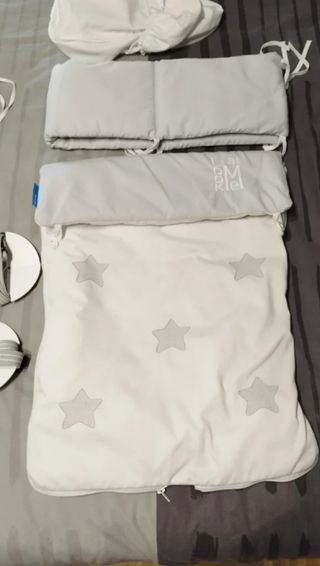 Saco para mini cuna estrellas