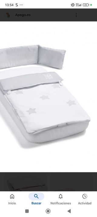 Saco para mini cuna estrellas