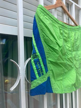 Bañador Champion Verde y Azul Hombre