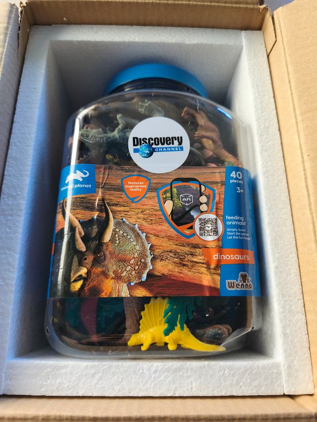 Lote de dinosaurios de juguete