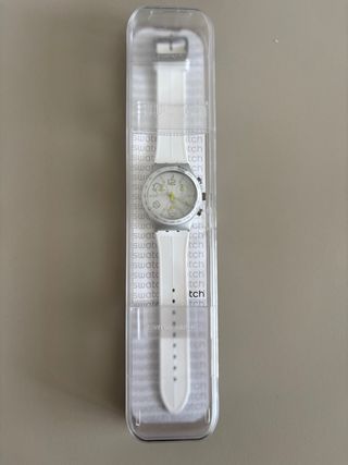 Reloj Swatch Irony Chrono Ray of light white