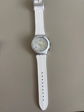 Reloj Swatch Irony Chrono Ray of light white