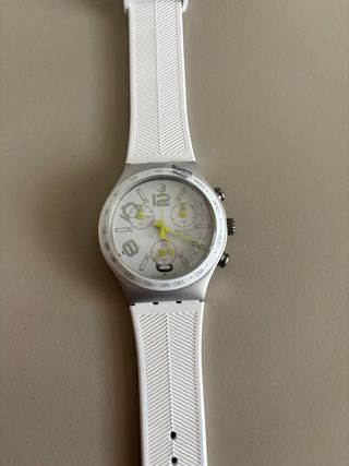 Reloj Swatch Irony Chrono Ray of light white