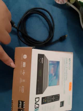 Decodificador TDT Unico DVB-T2 Full HD