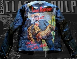Cazadora de cuero custom Lone Ranger