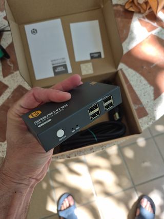 Switch HDMI y USB 2.0