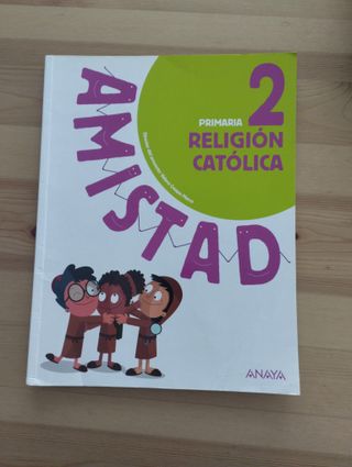 Libro de religión para 2 primaria