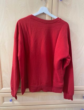 Sudadera Stradivarius Roja