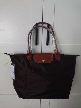 Bolso Longchamp Marrón L