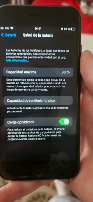 iPhone 7 Negro/Plateado - Leer Descripción
