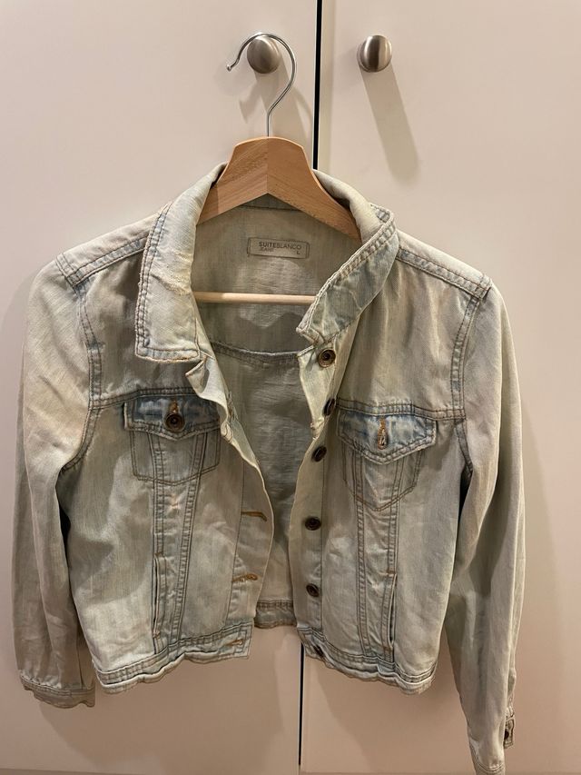 Cazadora Vaquera SuiteBlanco Talla L