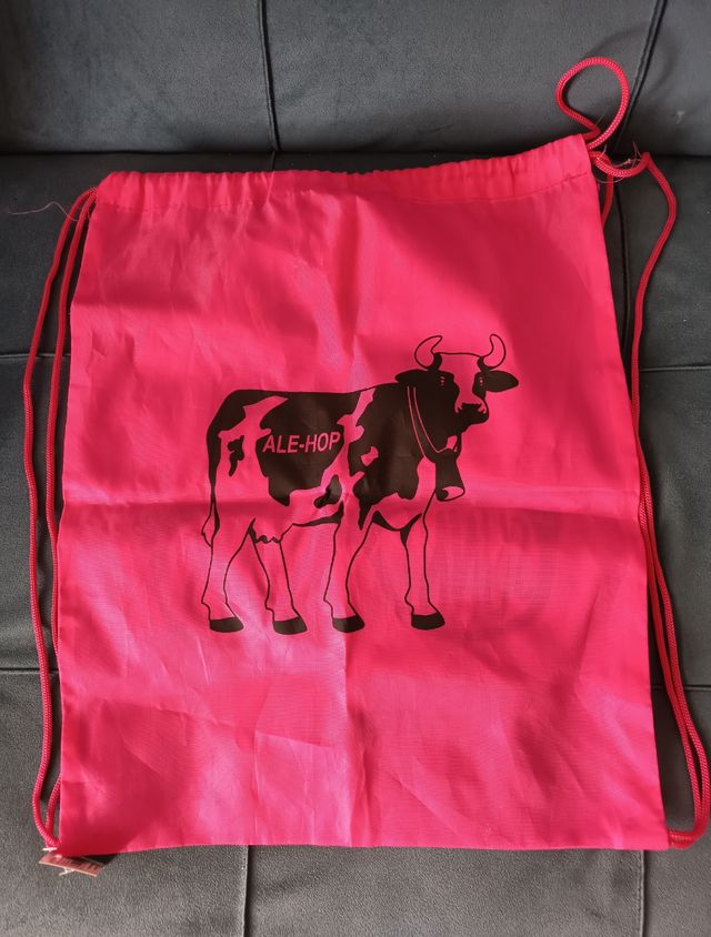 Bolsa de cuerdas ALE-HOP fucsia