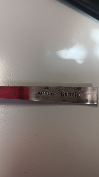 Cucchiaio cocktail vintage Vermouth Gancia