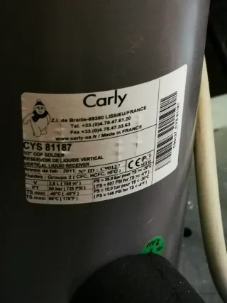 Aparato Geotermia SOFATH para Piezas