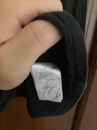 T-shirt Rolling Stones Logo Labbra Bandiera USA