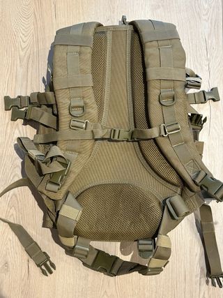 Mochila Táctica Militar Profesional Beige 40lt