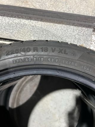 Continental y Bridgestone Winter 225/40R18