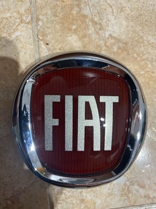 Emblema Fiat Cromado 95mm 3 Pines.