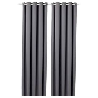 Cortinas Hilleborg Ikea Grises