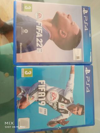 2 Juegos PS4: FIFA 19 y FIFA 22