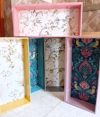 Cassetti decorativi vintage shabby