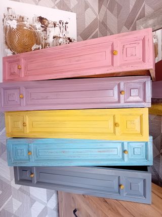 Cassetti decorativi vintage shabby